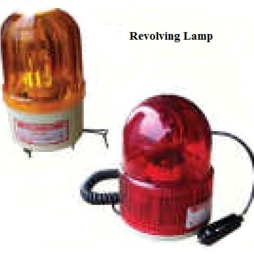 Revolving lamp
